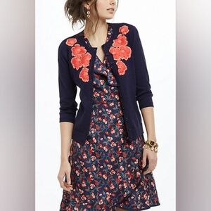 Anthropologie Hi There from Karen Walker Cereja Dress in Cherry Print Size 6